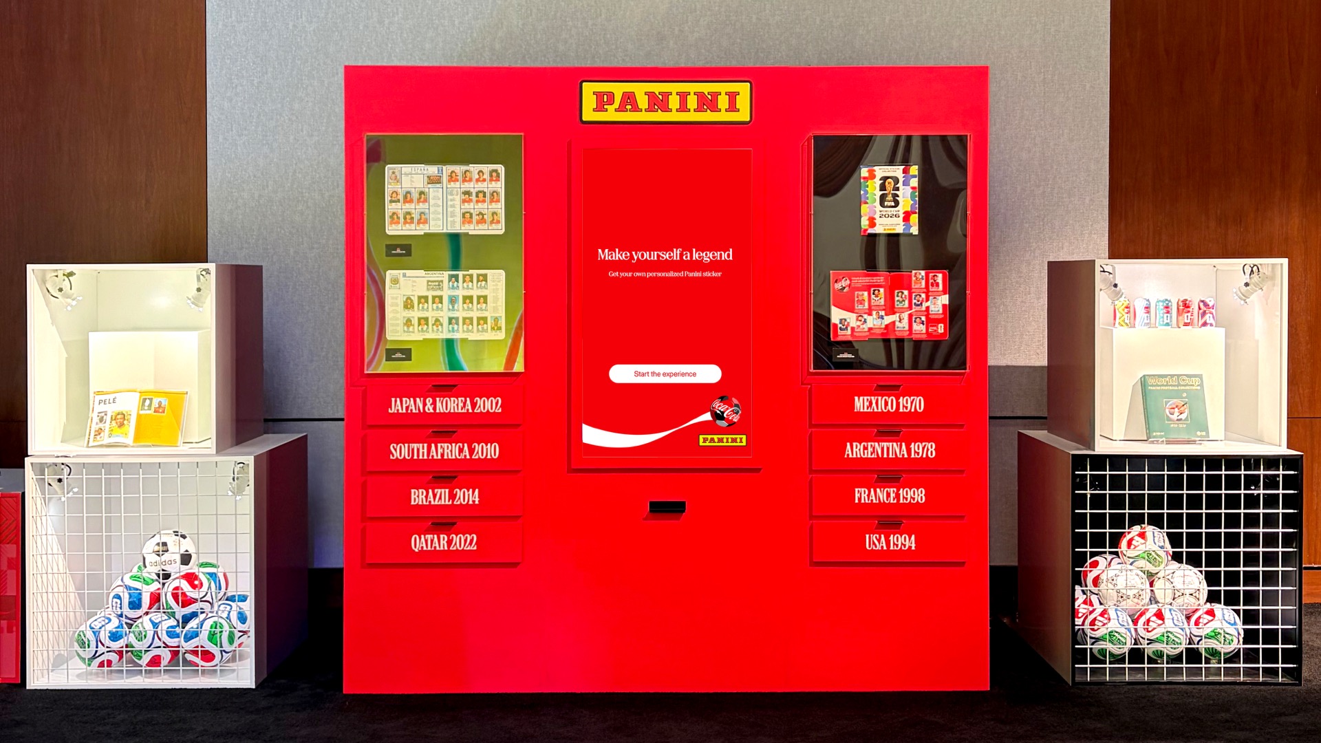 Coca-Cola x Panini, Finale de la Coupe du monde, New York