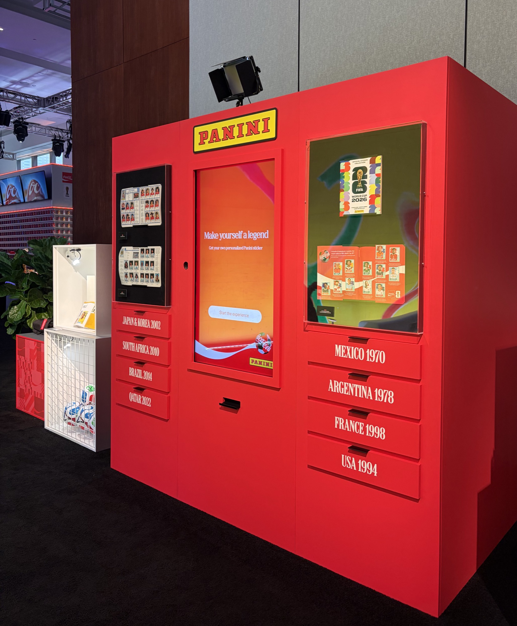 Coca-Cola x Panini, World Cup Final, New York